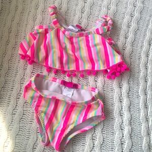 Betsey Johnson girls swimsuit size 4